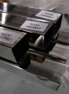 国标201 304不锈钢心方管扁管20X2530X382X35空X3X4X0X45X50方通