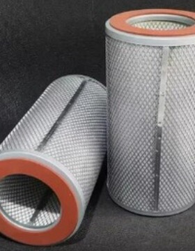 248766590空压机油雾滤芯1625390408空气滤芯