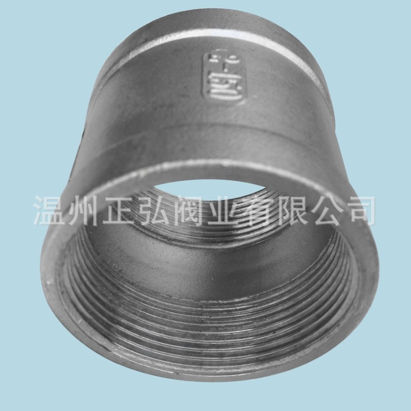 现货 304不锈钢内丝直通 2寸不锈钢管箍 DN50管古 工业级内丝直接