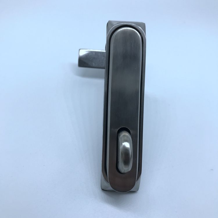 MS860-1不锈钢平面锁，不锈钢工业门锁，不锈钢电柜机箱门锁