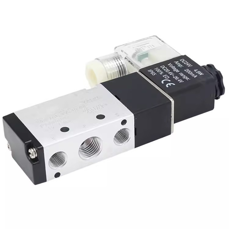 ZGYIYU气动电磁阀4V110-06 DC24V 4V210-08 DC36V 4V410-15 AC220