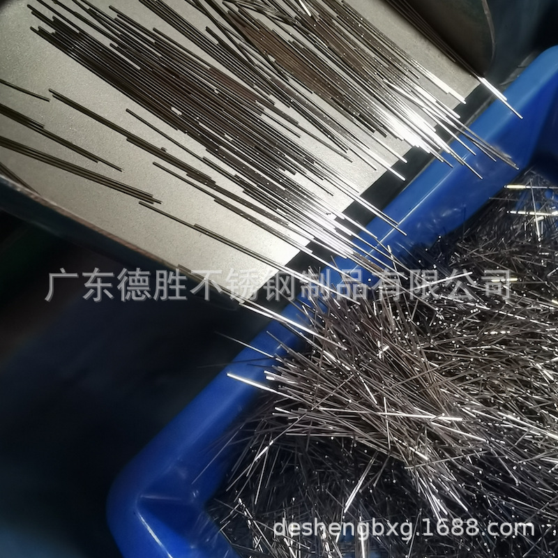 0.65*120mm不锈钢调直丝304不锈钢弹簧线丝调直压扁切断 不锈钢光