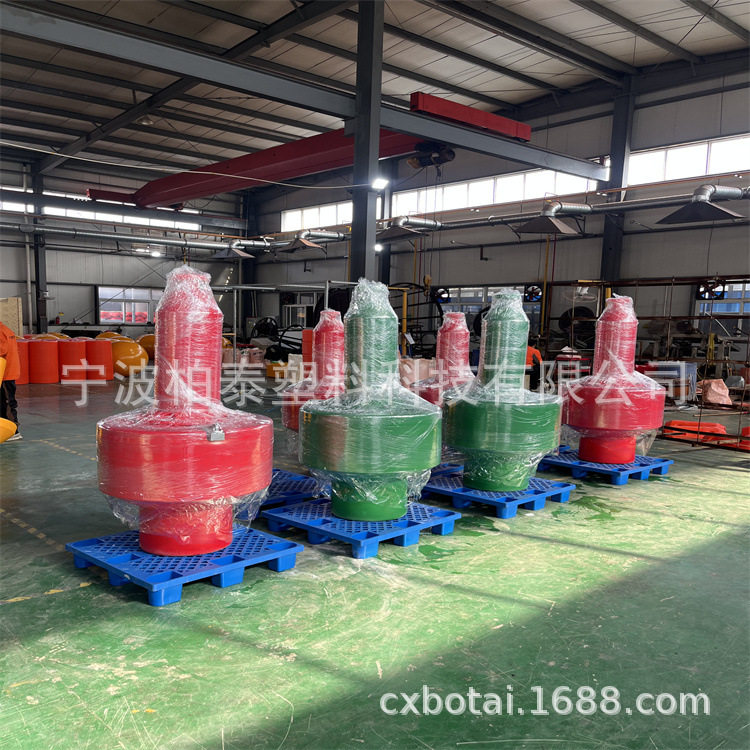 1.6米PE塑料海洋浮标 水上拦船航标 内河水库警示航标