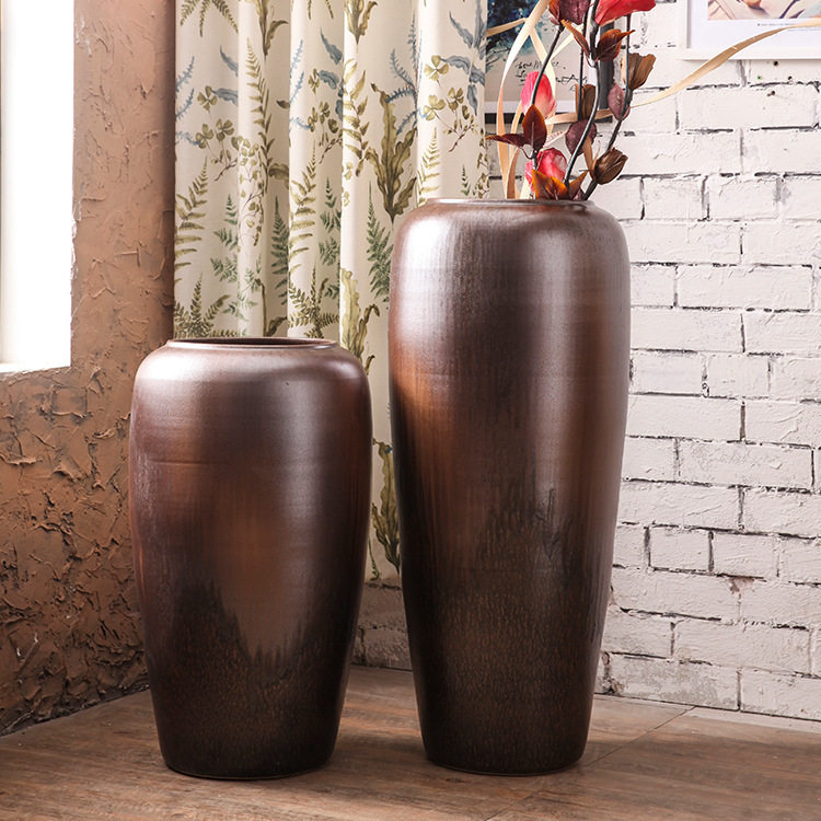 新中式酒店会所样板房落地大号组合陶瓷花瓶干支陶罐摆件软装饰品,模玩/动漫/周边/娃圈三坑/桌游,文化/体育周边,淘宝优惠券,粉丝福利购,淘宝优惠卷