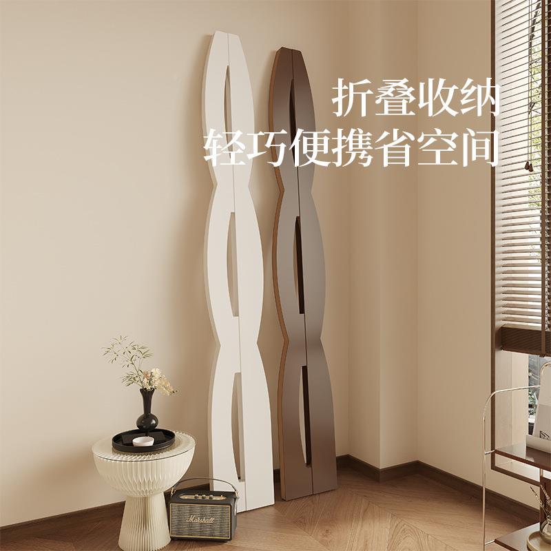 发光轻波墙风琴背景墙展厅饰纸隔断曲线氛装轻波纸墙双围感面艺术