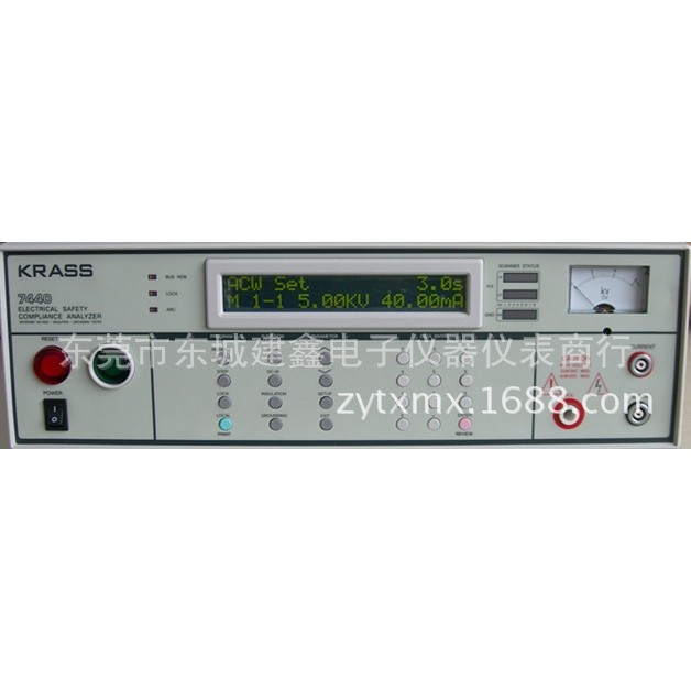 嘉仕KRASS7410安规综合测试仪交直流耐压绝缘阻抗接地测试30mA