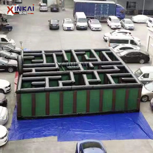 源头直销充气迷宫 大型户外穿越赛道迷宫 儿童游戏益智闯关迷宫
