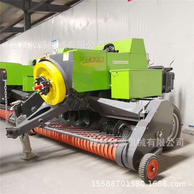 阜南麦秸捡拾方捆打捆机 行走式稻草捡拾打包机 农机补贴产品