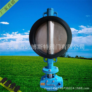 厂家直销， 对夹式电动蝶阀D971X-16 DN300  远博斯特DN40-DN2200