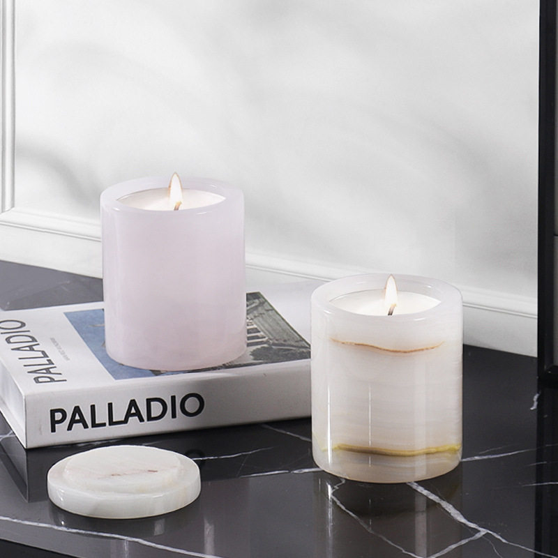 现代简约大理石蜡烛杯蜡烛罐烛台摆件家居装饰香薰蜡烛容器摆件,模玩/动漫/周边/娃圈三坑/桌游,文化/体育周边,淘宝优惠券,粉丝福利购,淘宝优惠卷