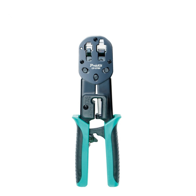 宝工 CP-376N 6P/8P穿孔式网络棘轮压著钳网线钳压接钳