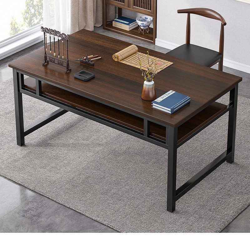 书法桌椅书柜组合简约书房新中式家用画案办公桌写字台