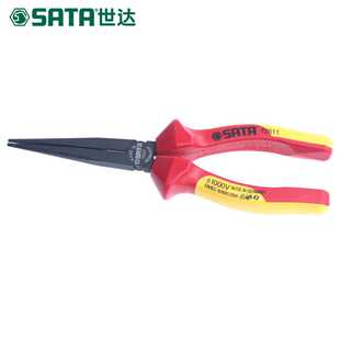 世达 72611 SATA G系列VDE绝缘耐压尖嘴钳8