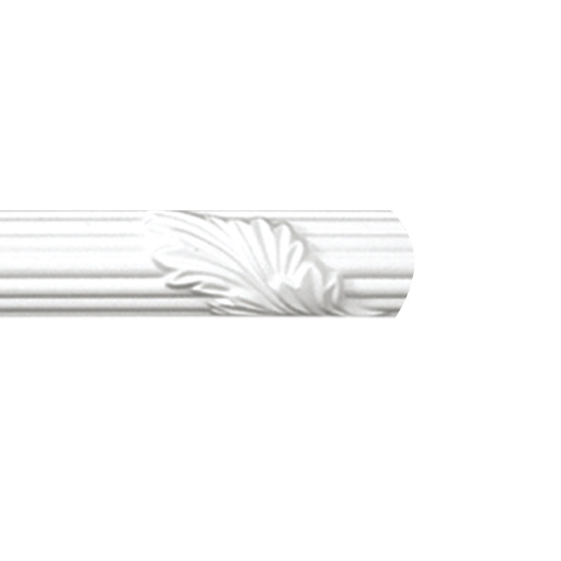 法式PU吊顶阴角线仿石膏线条欧式天花墙角线4.3cm雕花平线AC211