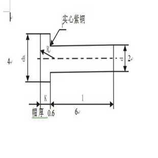5元 平头紫铜实心铆钉 千件