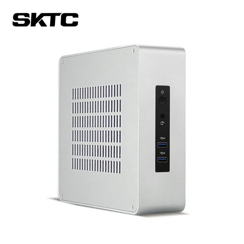 SKTC 铁铝TA65小主机壳HTPC台式迷你itx外置电源核显电脑不支持独