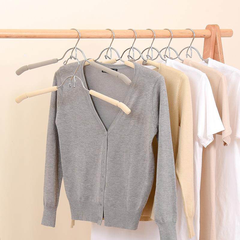 桢美衣架衣服挂多功能海绵防滑无痕家用背心礼服衣撑衣架子挂衣架