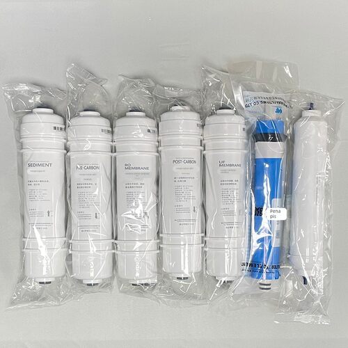 RO膜75G原装麦克罗M6滤芯PP棉前置後置炭小T33直饮净水器通用