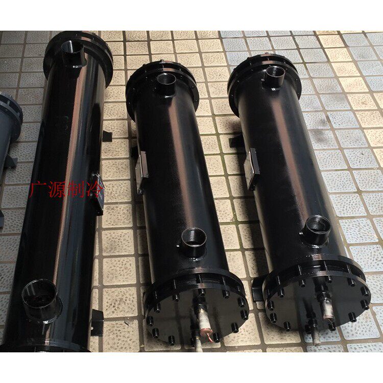 35 10 15匹管壳式乾拭蒸发器空调 水冷机 热泵水冷式蒸发散冷水炮