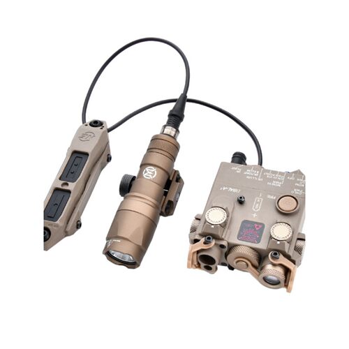战术DBAL-A2镭射指示器M300/M600C手电筒红绿激光可归零双切套装