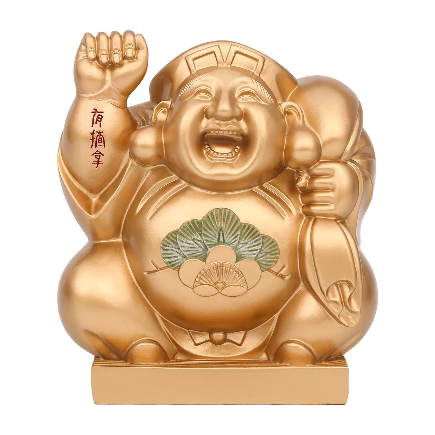 李居明2026马年吉祥物招财进宝财神惠比寿家居店铺办公室吉祥摆件