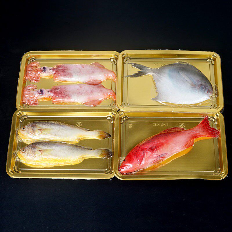 新品仿真生鲜鱼石斑白仓鱼红彬鱼东星斑模型假海鲜鱼摆件装饰道具