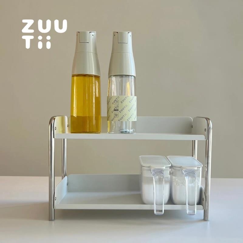 zuutii云物生活调味料置物架厨房油壶瓶调味罐盒套装收纳调料架子