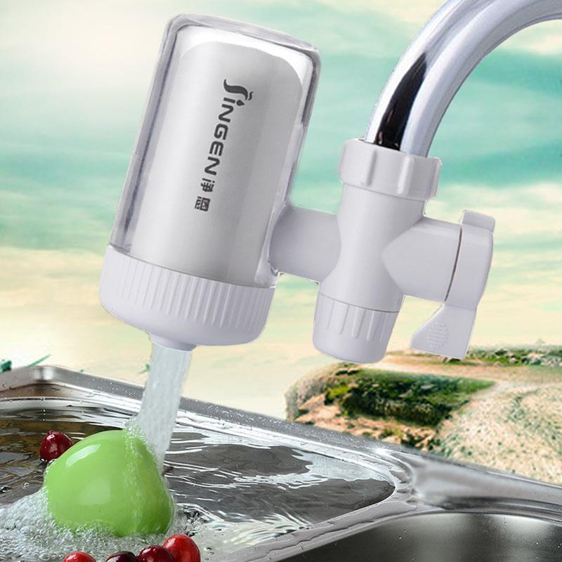 净恩JN-15龙头式净水器家用厨房过滤器 自来水前置滤水器陶瓷滤芯