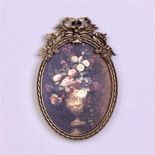 微观臻慕 复古相框 微缩娃屋摆件 6分欧式