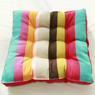 帆布加厚泡泡垫榻榻米坐垫简约现代风椅子凳子换鞋凳飘窗学生宿舍