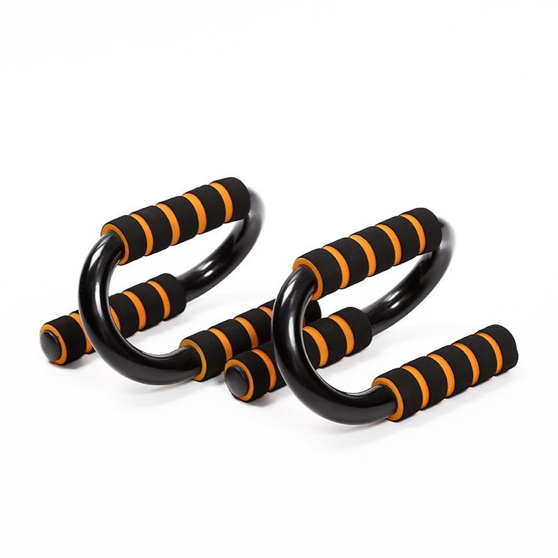 新款S型俯卧撑支架实用腹肌臂力锻炼健身器材家用运动器材