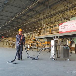380V大型三相工业吸尘器强力大功率工厂车间粉尘铁屑可打磨配套用