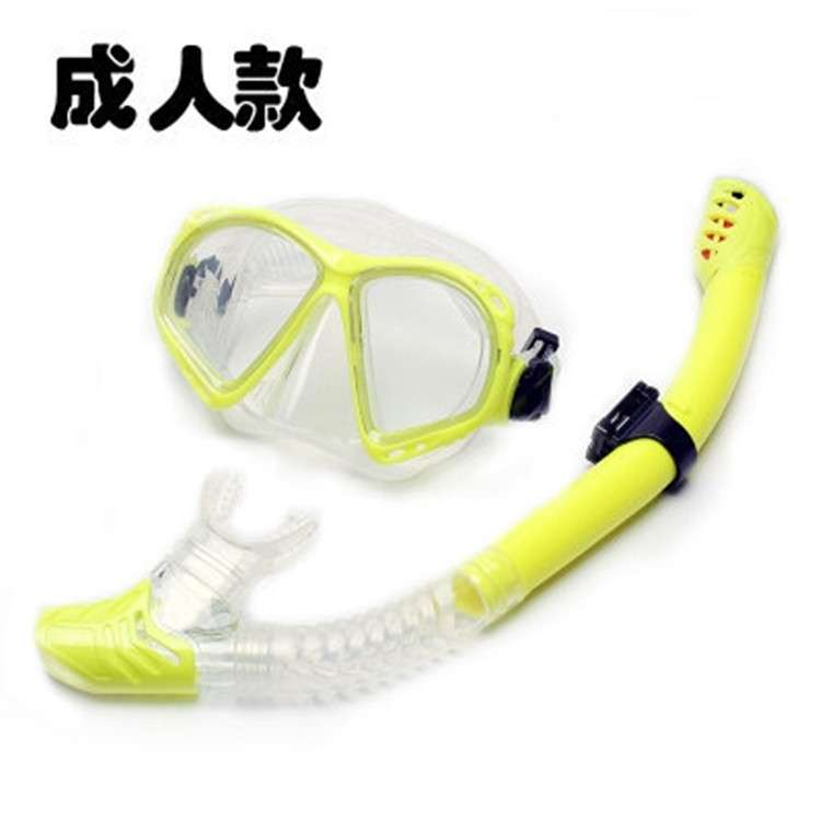 浮潜三宝套装全干式潜水镜装备呼吸管套装防雾高清面镜潜水套装