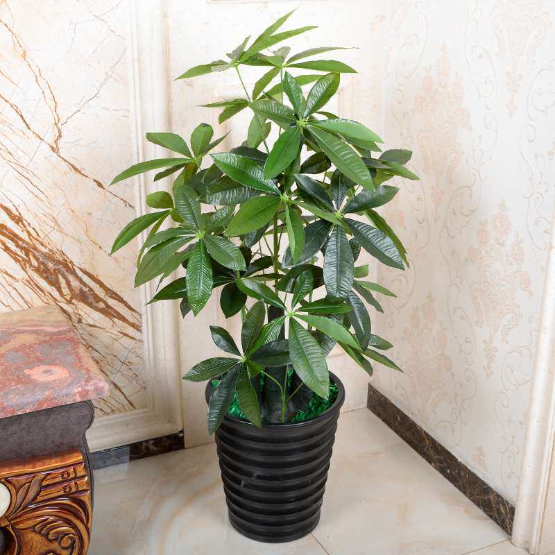 假树小树墩发财树仿真植物树绿植盆栽景客厅办公室落地套装田园花