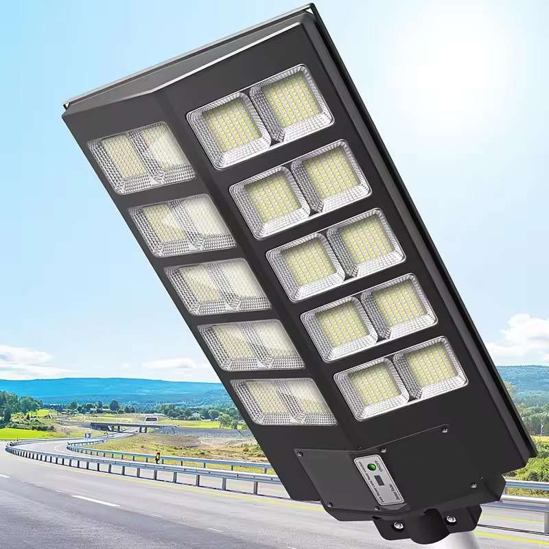 太阳能LED高杆路灯花园别墅农村室外墙壁庭院灯景观无极照明灯
