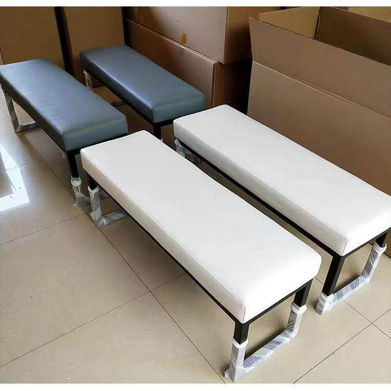 软包长条凳轻奢换鞋凳家用门口床尾凳服装店健身房休息凳浴室长凳
