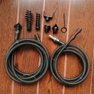 疏通机弹簧家用下水道疏通工具手电钻疏通管道弹簧12mm