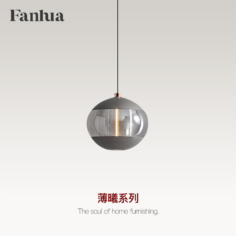 梵华高端设计卧室床头可升降吊灯