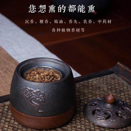 台湾插电电子香薰炉可调温可干烧