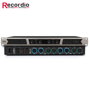 4W纯后级功放机数字hifi音质大功率四通道1U功放 专业600 GAP R40