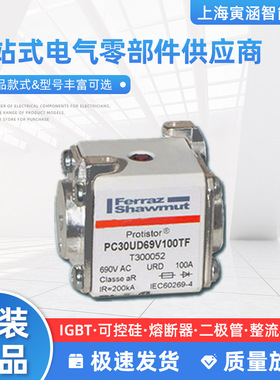 美尔森Mersen Ferraz罗兰熔断器PC30UD69V100TF 690V T300052