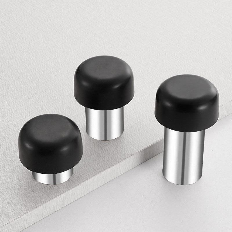 304不锈钢酒店宾馆静音防撞橡胶门阻门档 家用木门蘑菇头门碰门顶