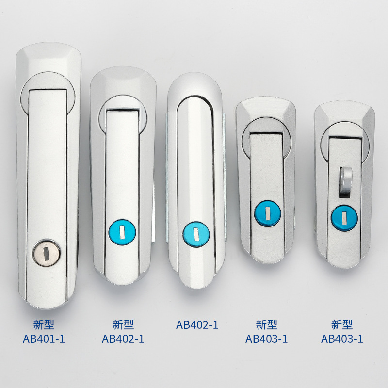 新AB403-1平面机械箱配电柜门锁通讯箱AB401把手锁AB402户外箱锁