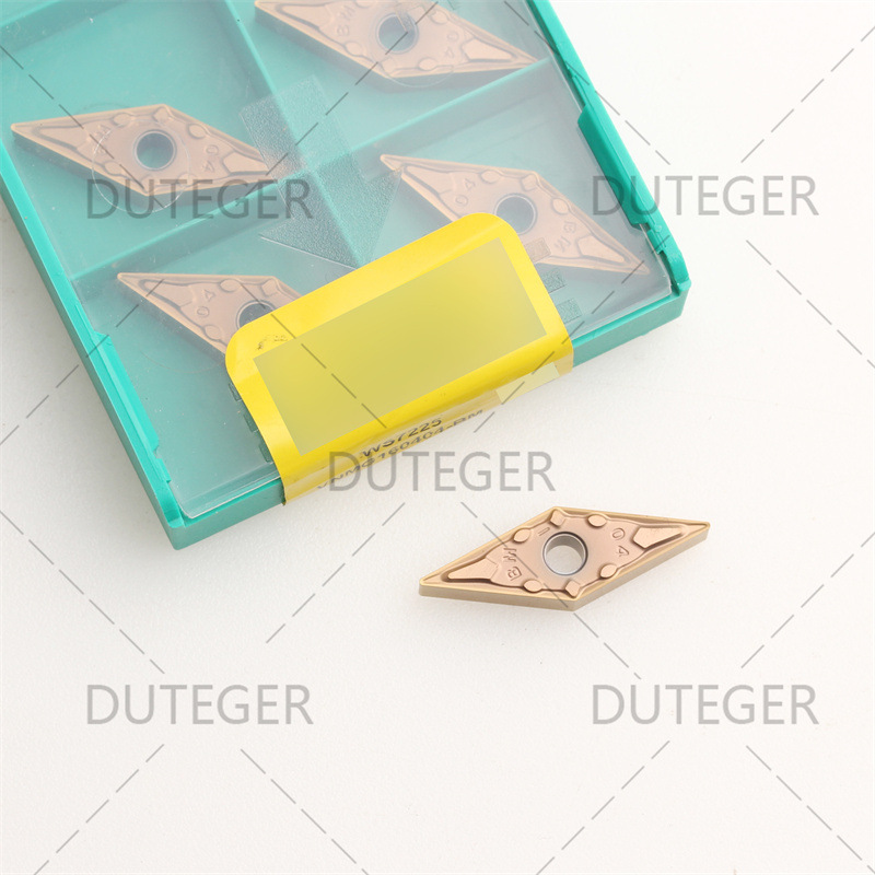 数控菱形外圆车刀VNMG160404-BM WS7125/7225通用不锈钢尖头刀粒