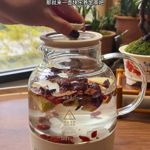 网红养生壶家用多功能2024新款办公室小型炖煮一体烧水壶煮花茶器