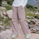 裤 儿童春秋开学季 秋装 半度闲女童工装 户外裤 子2025新款 休闲运动裤