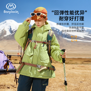 半度闲棉服男童冬季2025新款儿童加厚保暖穿搭冬装男孩中长款外套