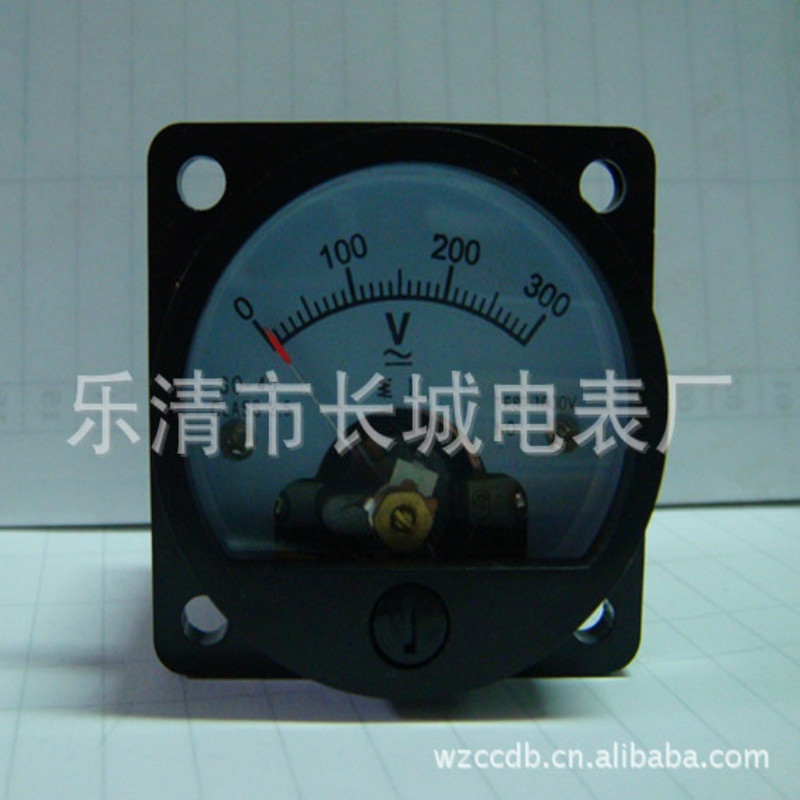 SO-45 300V 圆形交流电压表 黑壳45X45 厂家直销