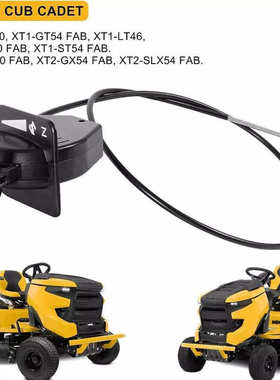 946-05098C Throttle/Choke Cable Fits CUB CADET 44.5X1.7 GT 2
