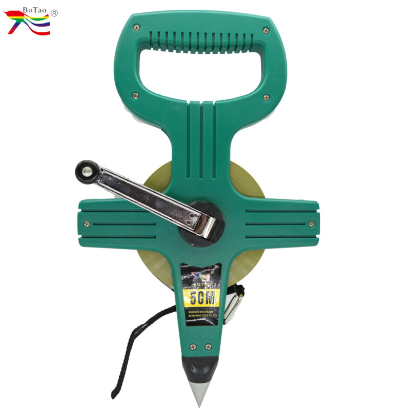 厂家批发大架钢卷尺飞机架尺手提尺钢架尺20米30米50米100米量尺